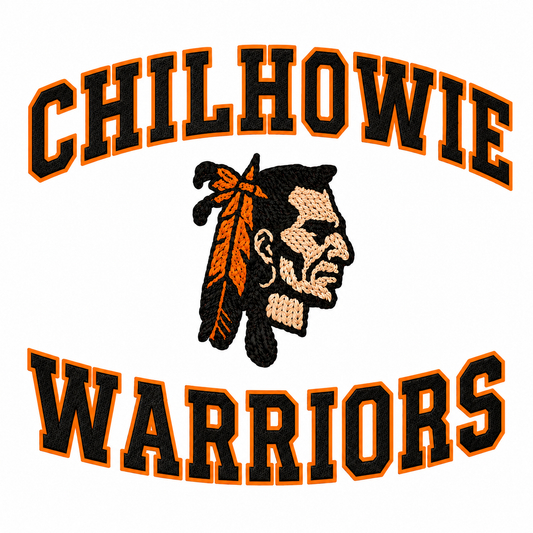 Chilhowie Warriors Spirit tote🧡🖤