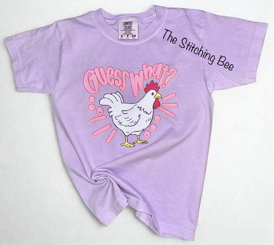 Guess what? Chicken Butt youth shirt