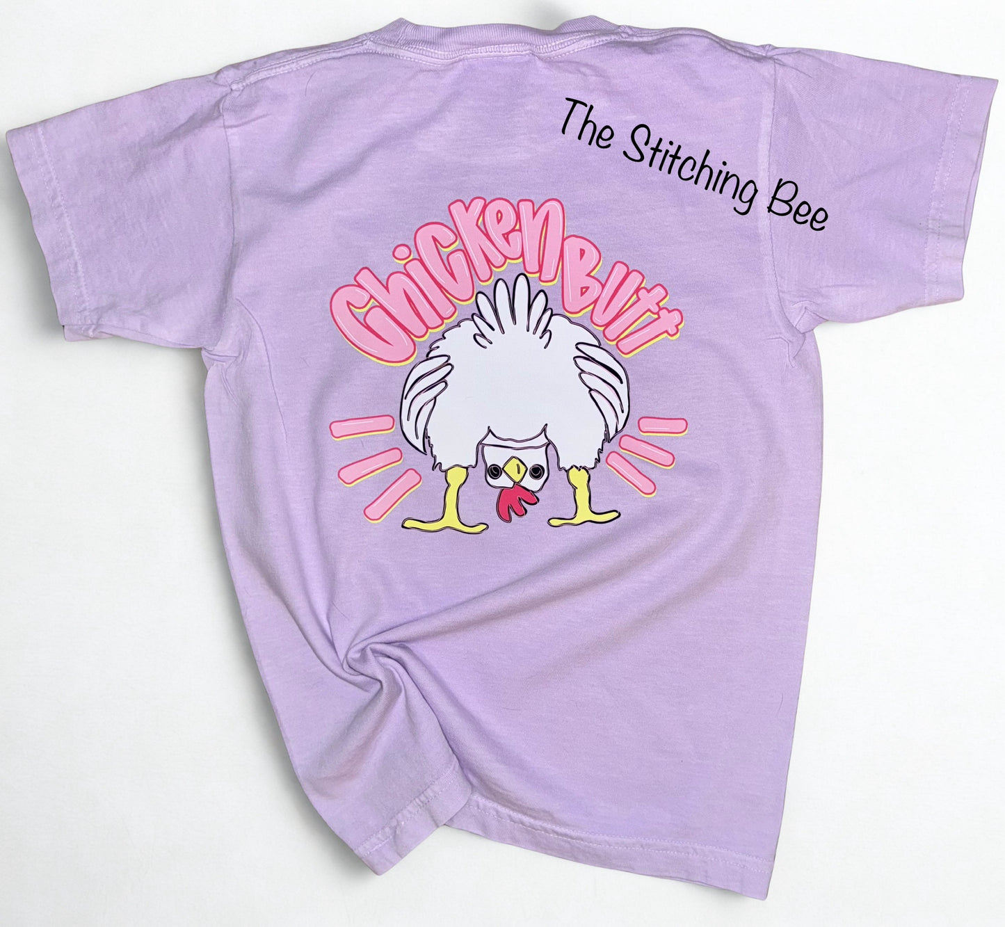 Guess what? Chicken Butt youth shirt