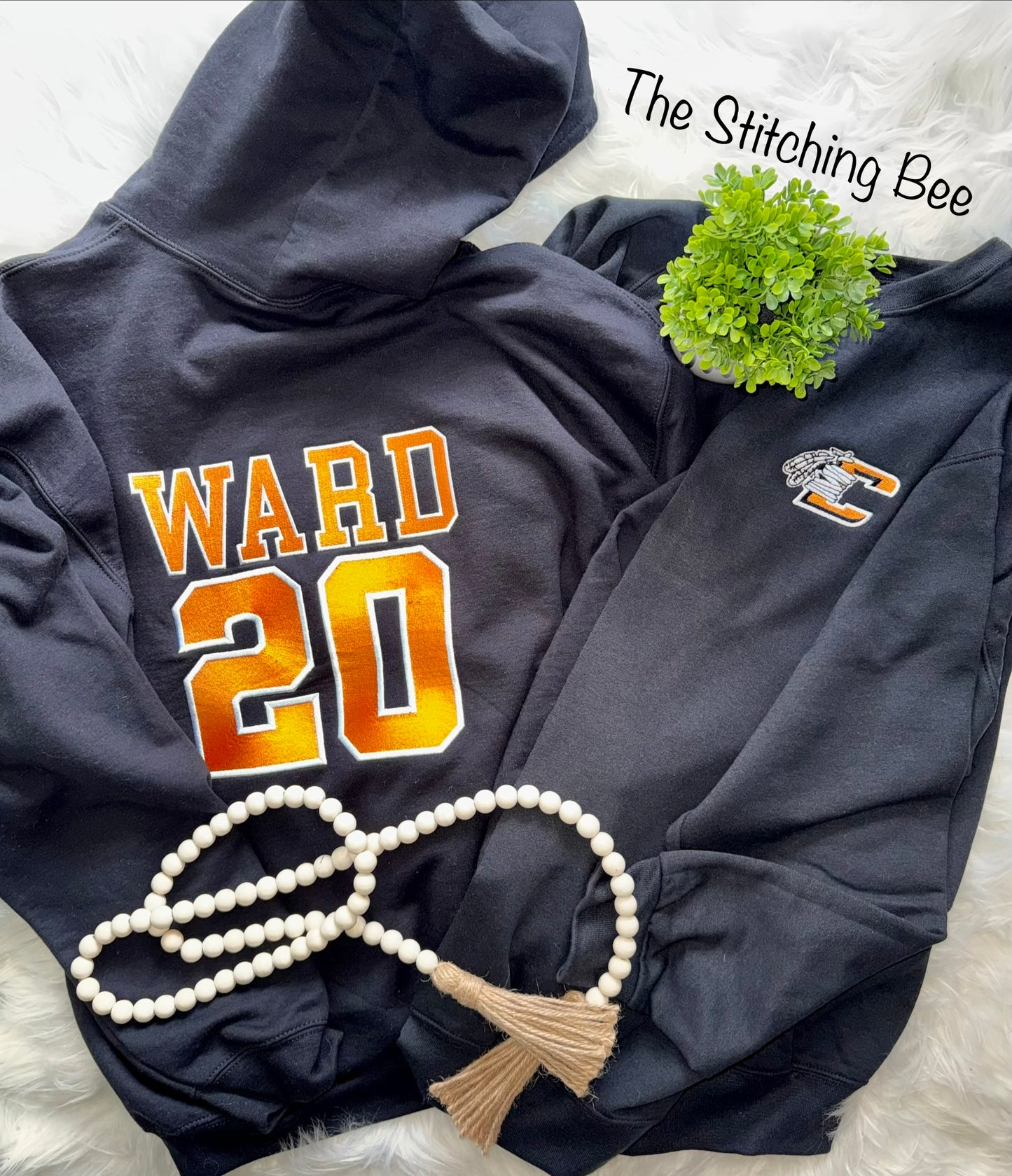 Quarter zip with Chilhowie logo