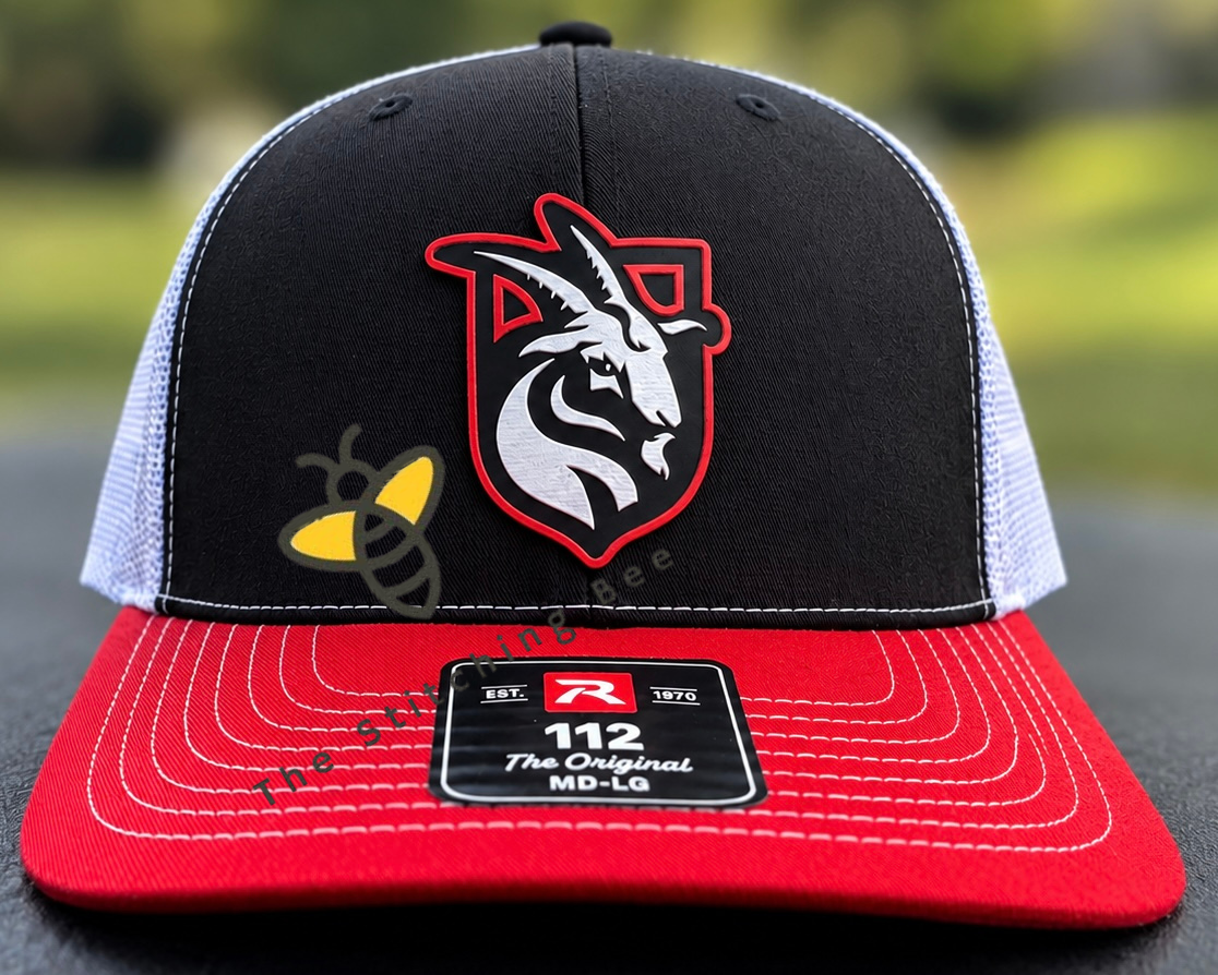 Marion Hurricanes goat patch hat on Richardson
